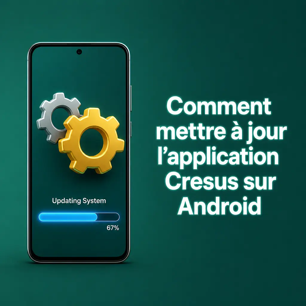 Mise à jour de l'application Cresus sur Android pour sécurité et nouveautés du casino