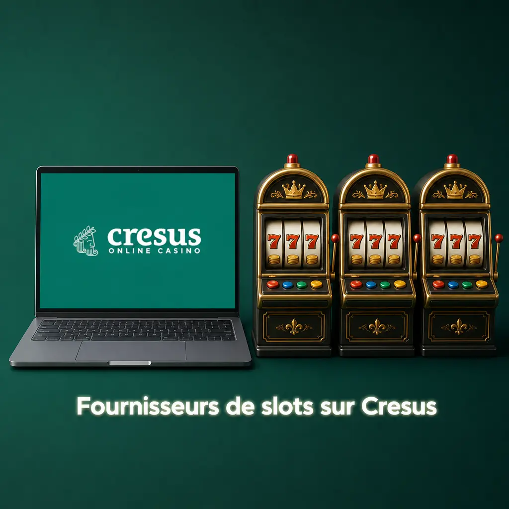 Fournisseurs de machines à sous sur Cresus : Betsoft, Spinomenal, Platipus, Booming Games et autres studios partenaires